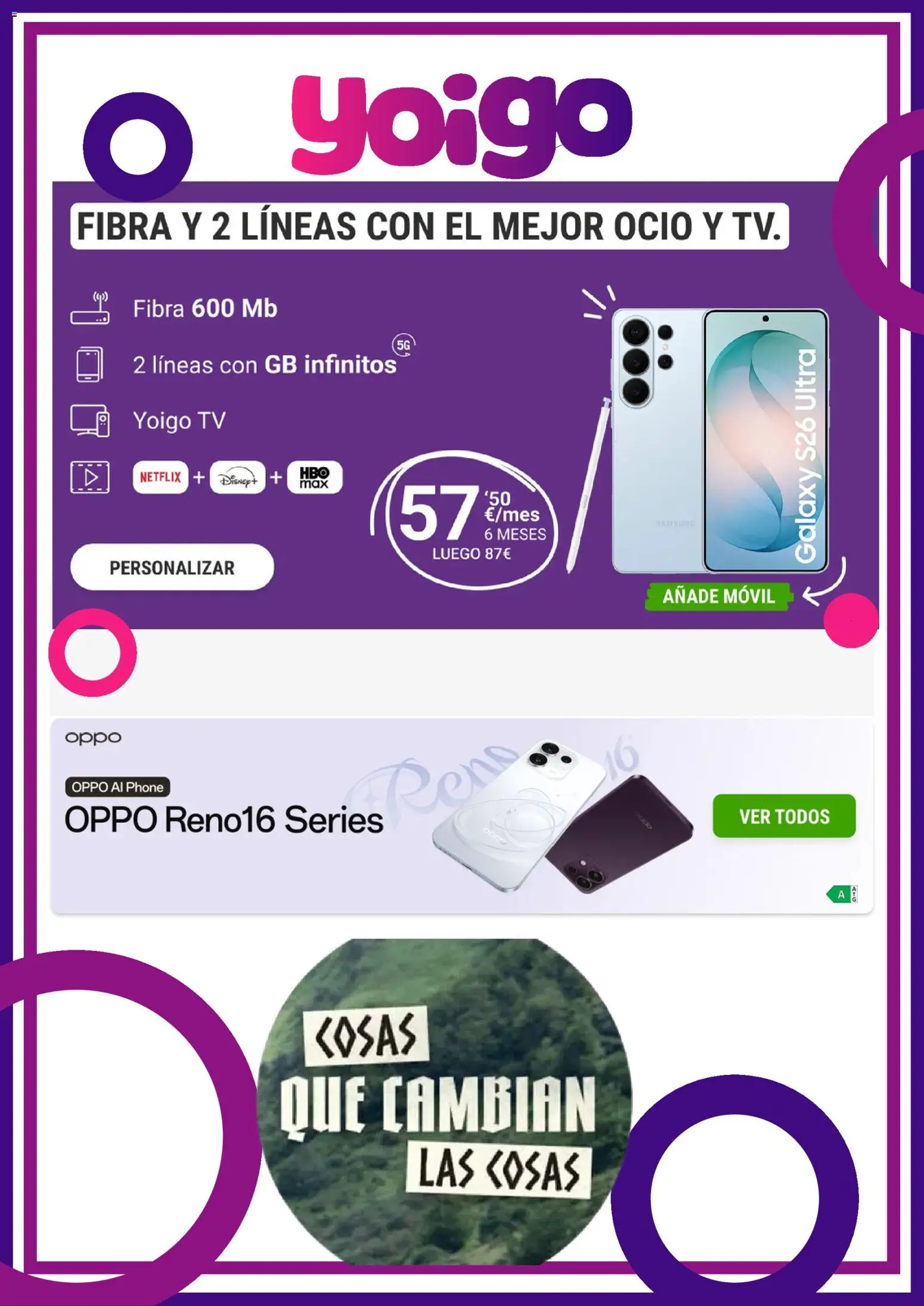 Vista previa del folleto de la tienda Yoigo válido desde el 15/09/2026 - Móvil