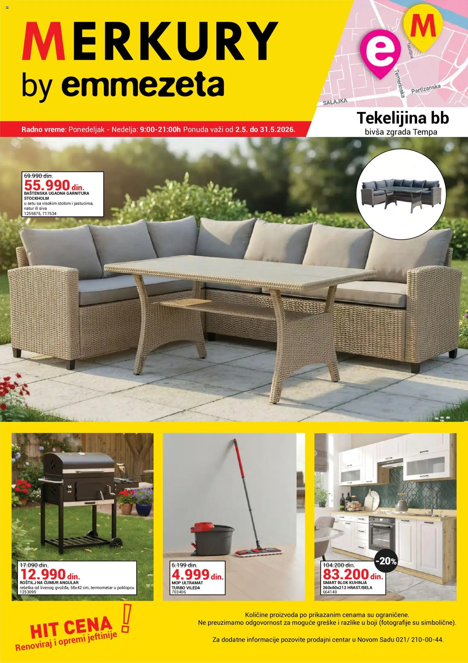 Pregled Emmezeta kataloga - važi od 02.05.2026