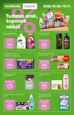 Ecofamily - Ecofamily Akciós újság megtekintése, amely érvényes 2026.10.01.-től