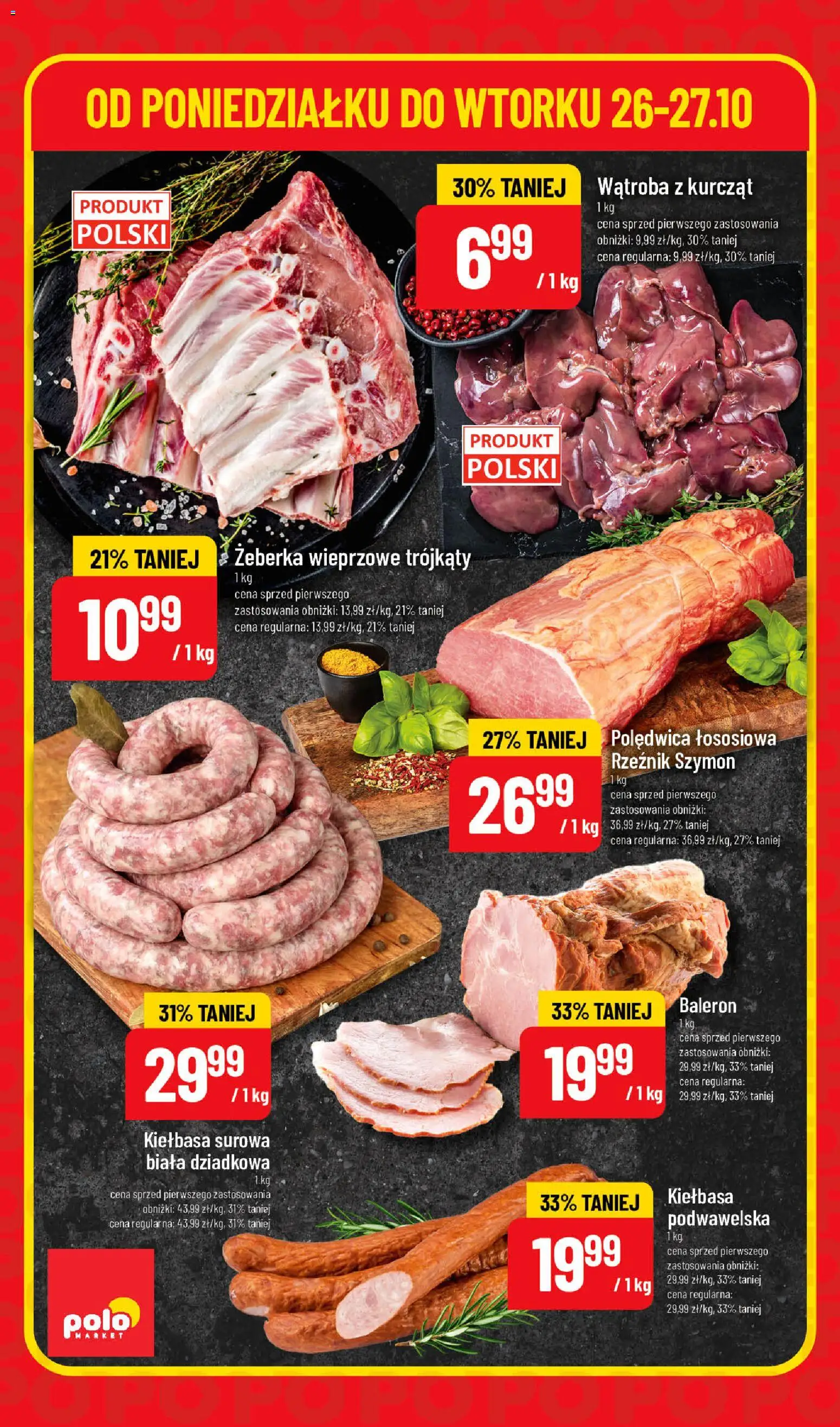 Pogląd gazetki "POLOmarket gazetka - Super Hity" ze sklepu POLOmarket ważnej od 26.10.2026