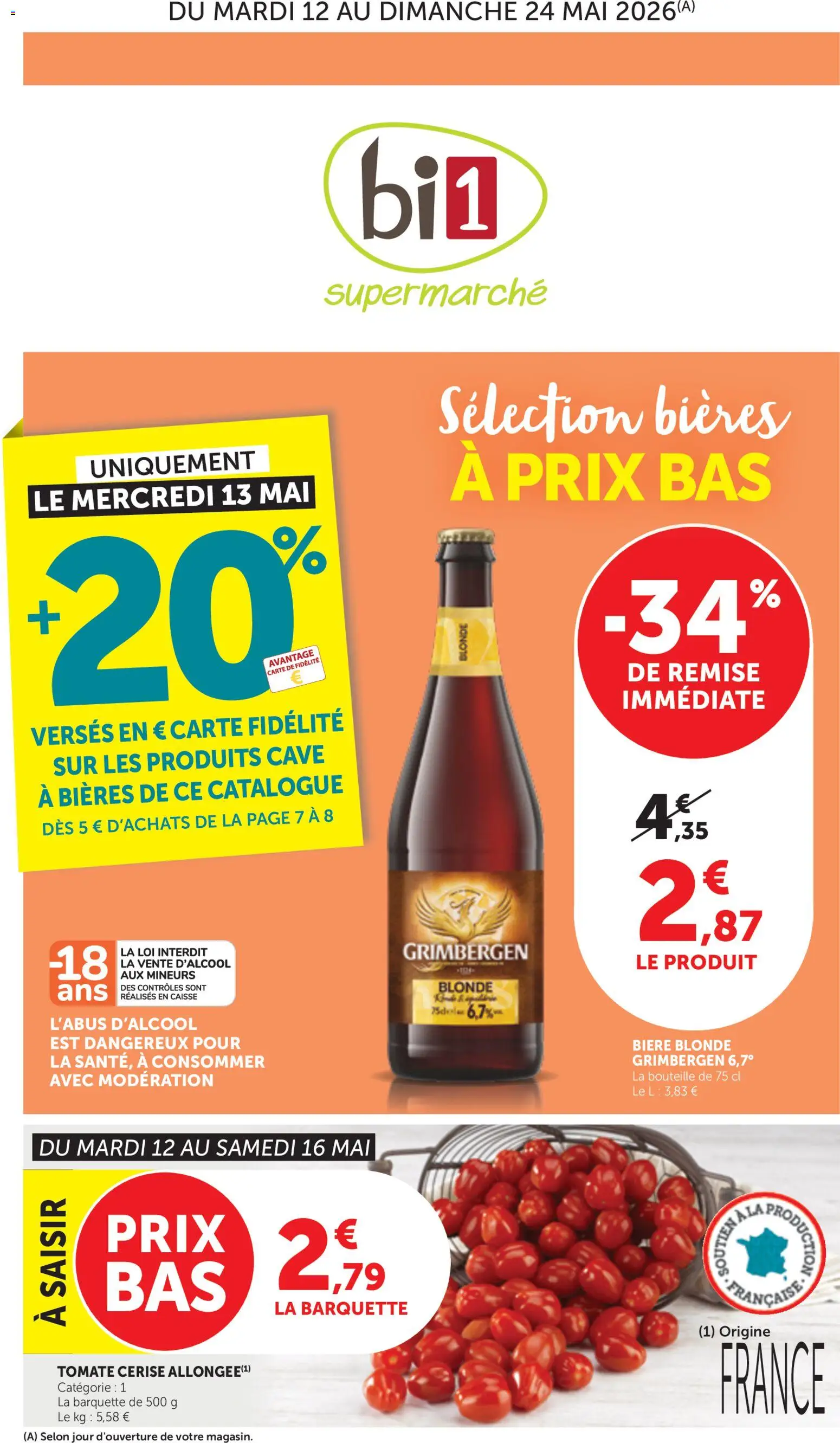 Prévisualisation de bi1 Catalogue du magasin bi1 formulaire valide 12/05/2026