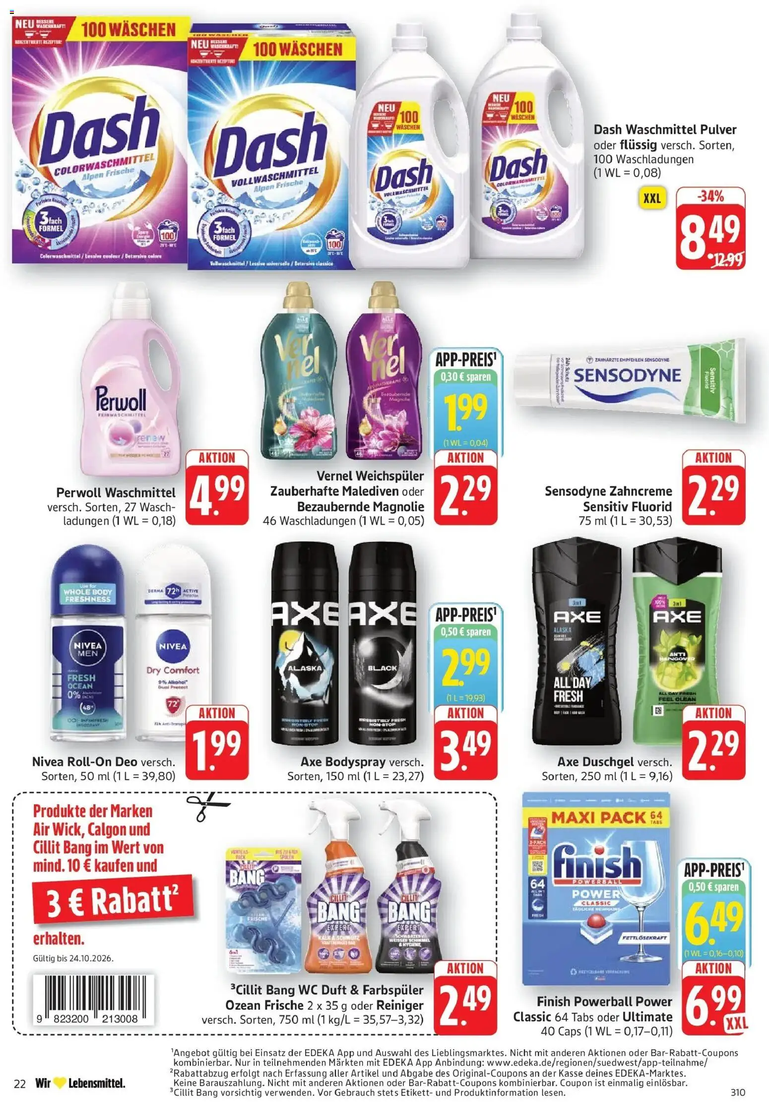 Vorschau von dem Prospekt des Geschäftes Edeka, gültig ab dem 19.10.2026