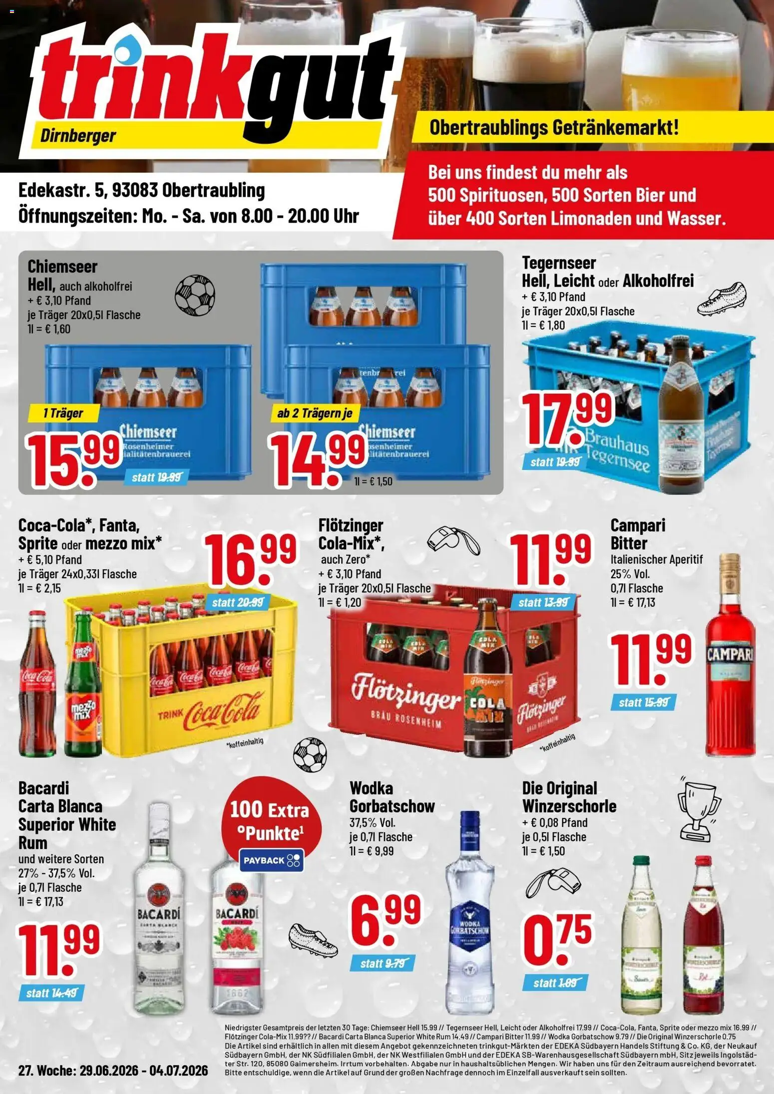 Vorschau von dem Prospekt des Geschäftes Trinkgut, gültig ab dem 28.06.2026