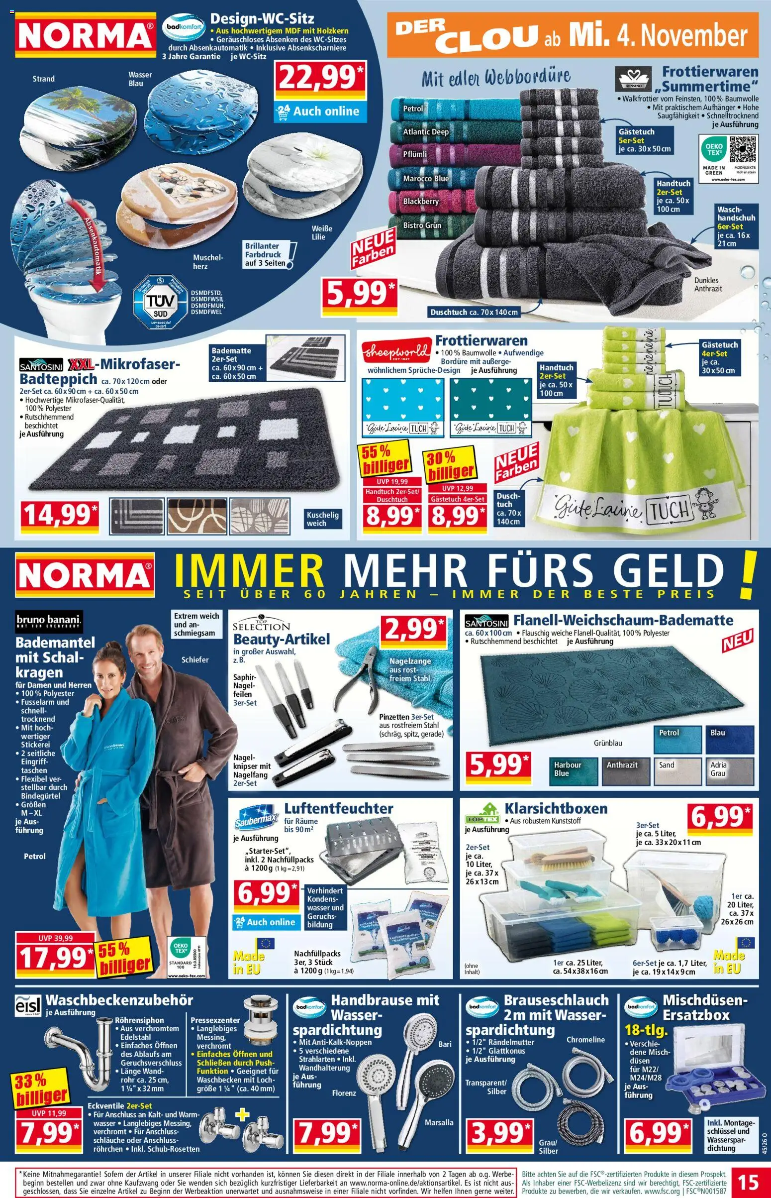 Vorschau von dem Prospekt des Geschäftes Norma, gültig ab dem 02.11.2026
