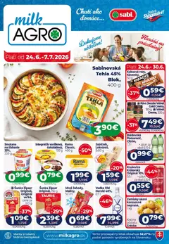Náhľad Milk Agro letáku platného od 24.06.2026
