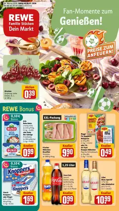 Vorschau von dem Prospekt des Geschäftes Rewe, gültig ab dem 05.07.2026
