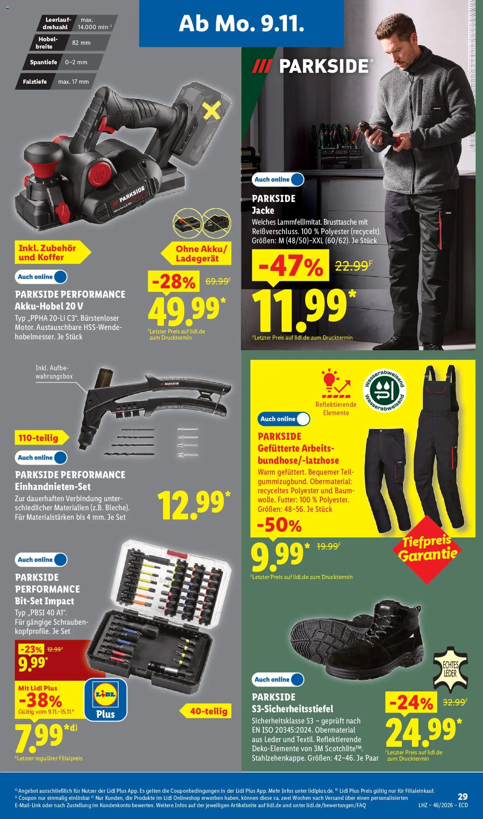 Vorschau von dem Prospekt des Geschäftes Lidl, gültig ab dem 09.11.2026