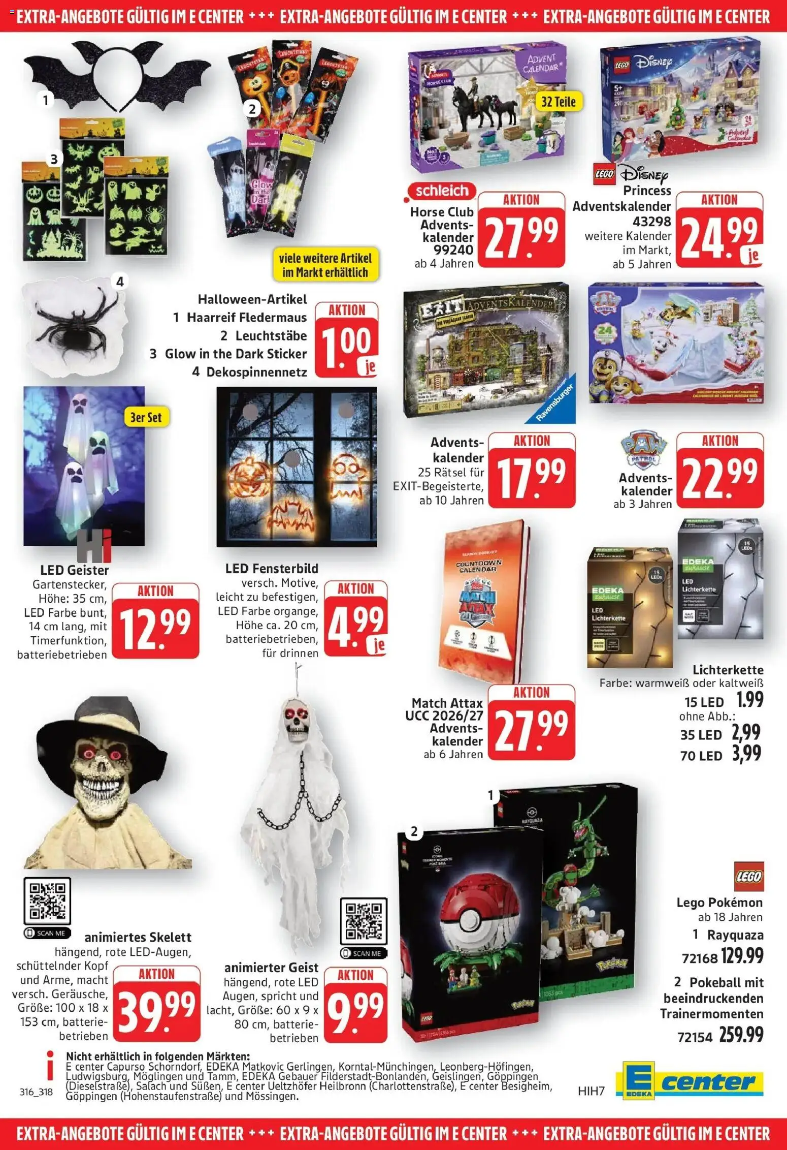 Vorschau von dem Prospekt des Geschäftes Edeka, gültig ab dem 19.10.2026