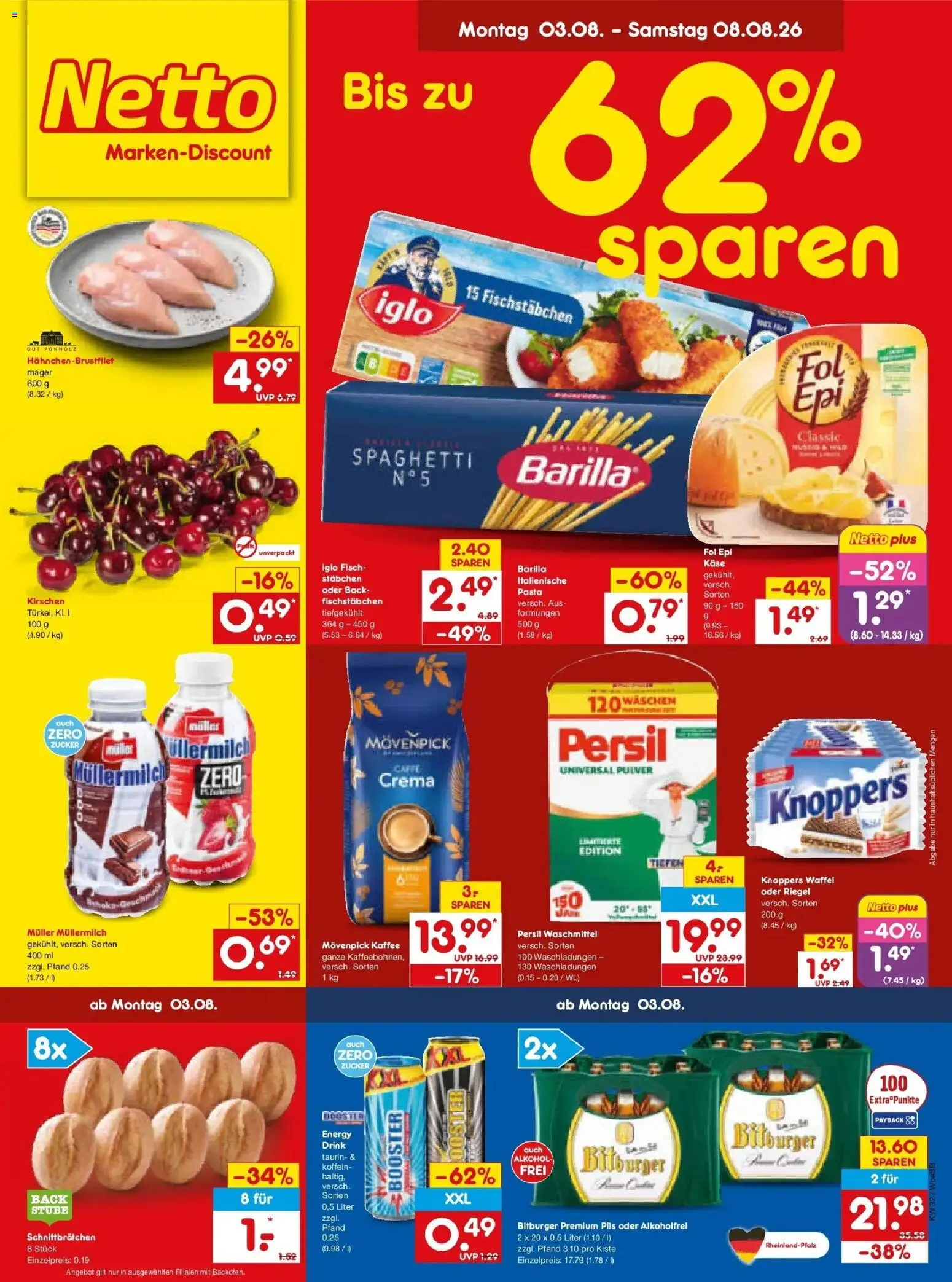 Vorschau von dem Prospekt des Geschäftes Netto Marken-Discount, gültig ab dem 03.08.2026