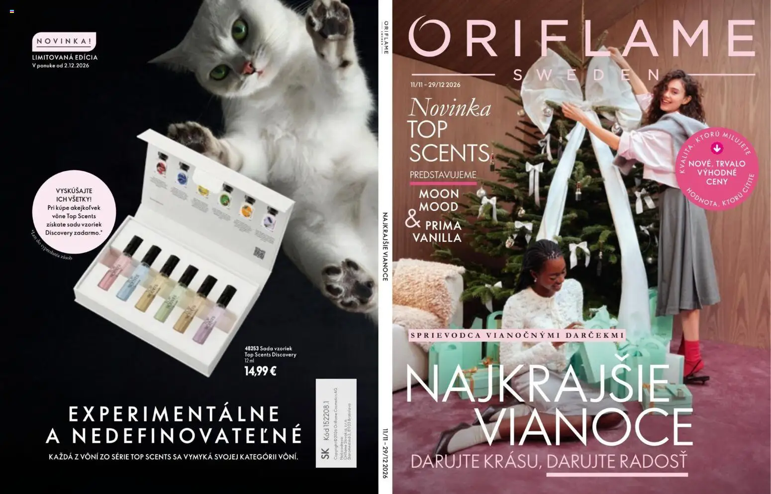 Náhľad Oriflame letáku platného od 11.11.2026