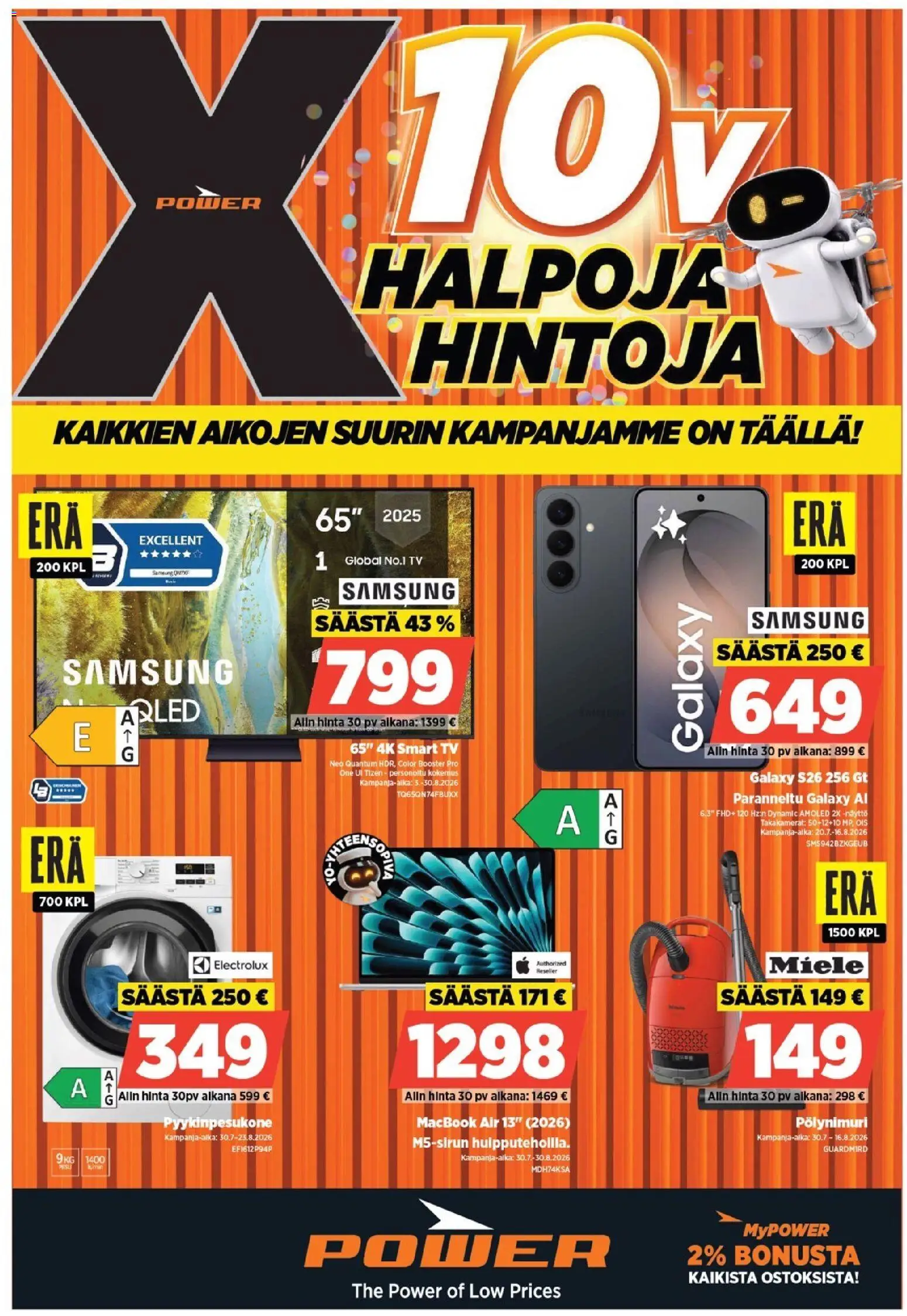 Kaupan Power Power tarjoukset esikatselu, voimassa 03/08/2026 - TV, Näyttö