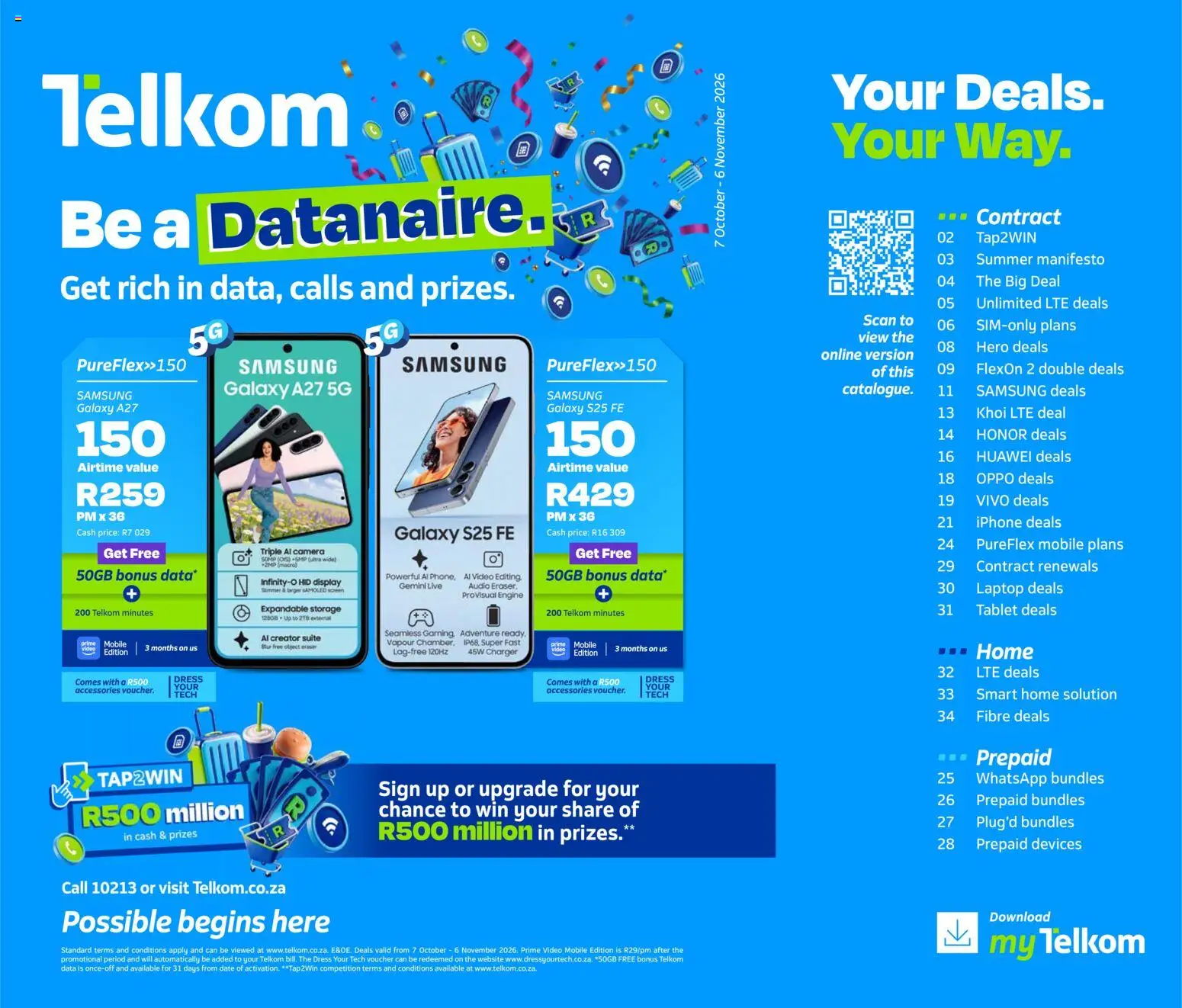 Preview of Telkom flyer valid from 07/10/2026