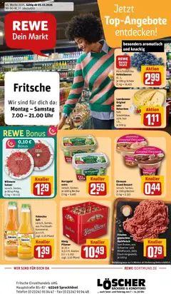 Vorschau von dem Prospekt des Geschäftes Rewe, gültig ab dem 05.10.2026