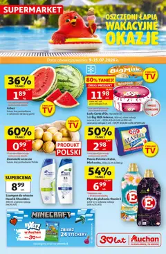 Pogląd gazetki "Auchan gazetka" ze sklepu Auchan ważnej od 09.07.2026