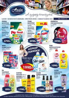 Azur - Azur akciós újság megtekintése, amely érvényes 2026.07.02.-től