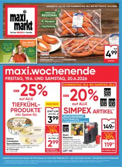 Vorschau der Angebote: Maximarkt Maximarkt Flugblatt gültig ab 18.06.2026