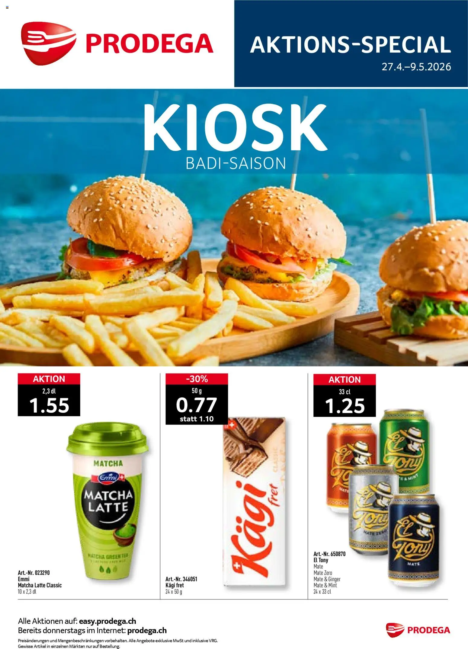 Prodega Prospekt ab 27.04.2026 > Angebote