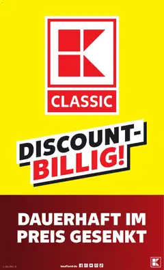 Vorschau von dem Prospekt des Geschäftes Kaufland, gültig ab dem 01.10.2026