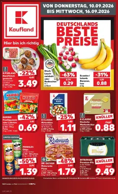 Vorschau von dem Prospekt des Geschäftes Kaufland, gültig ab dem 10.09.2026