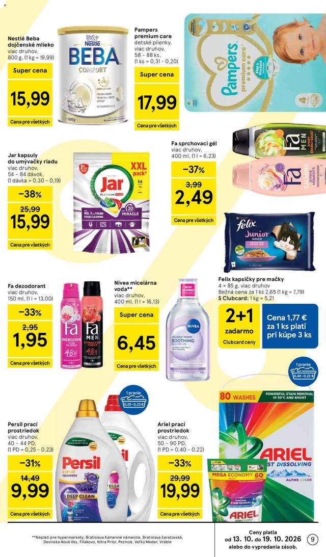Nový Tesco leták od 14.10.