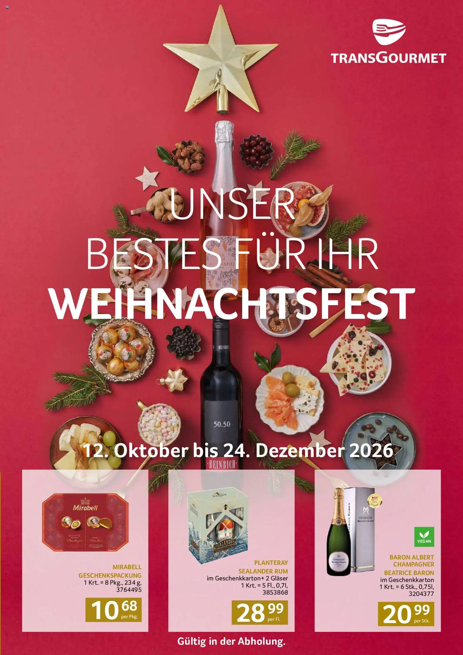 Vorschau der Angebote: Transgourmet Transgourmet Christmas gültig ab 12.10.2026