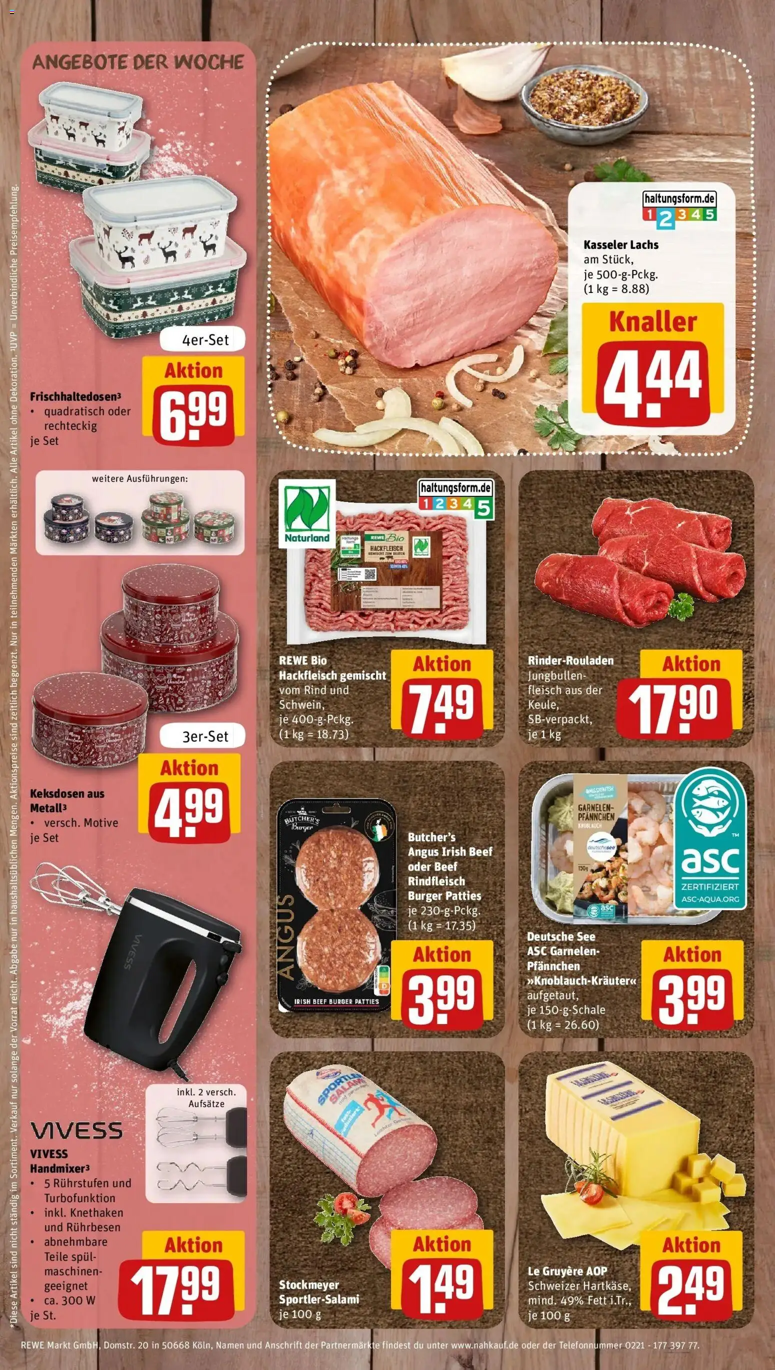 Vorschau von dem Prospekt des Geschäftes Rewe, gültig ab dem 26.10.2026