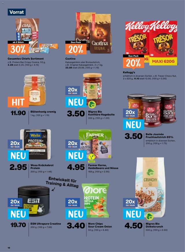 Neue Migros Aktionen ab 15.10.