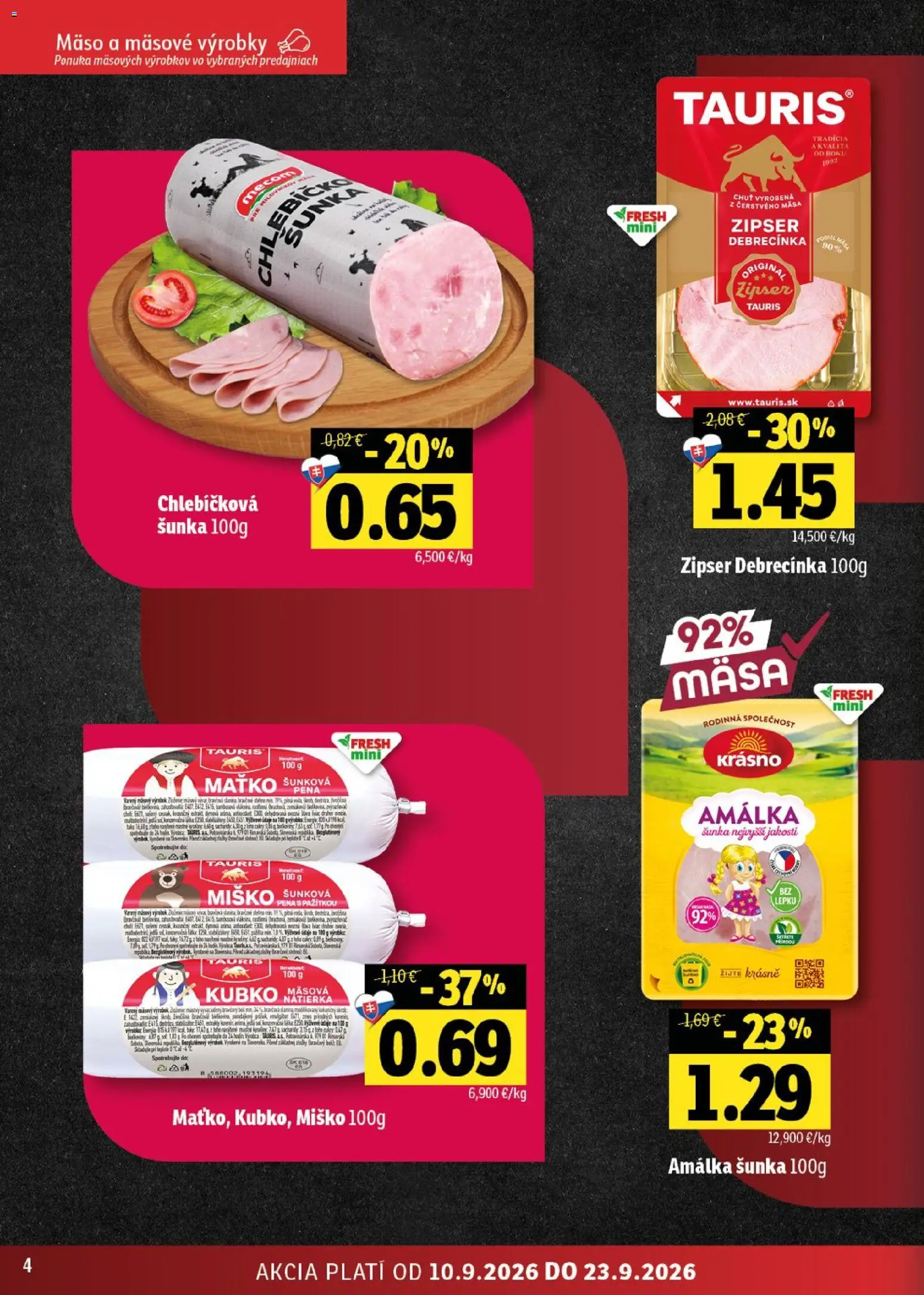 Náhľad Fresh letáku platného od 10.09.2026