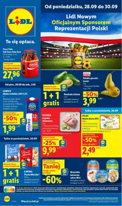 Pogląd gazetki "Lidl gazetka" ze sklepu Lidl ważnej od 28.09.2026