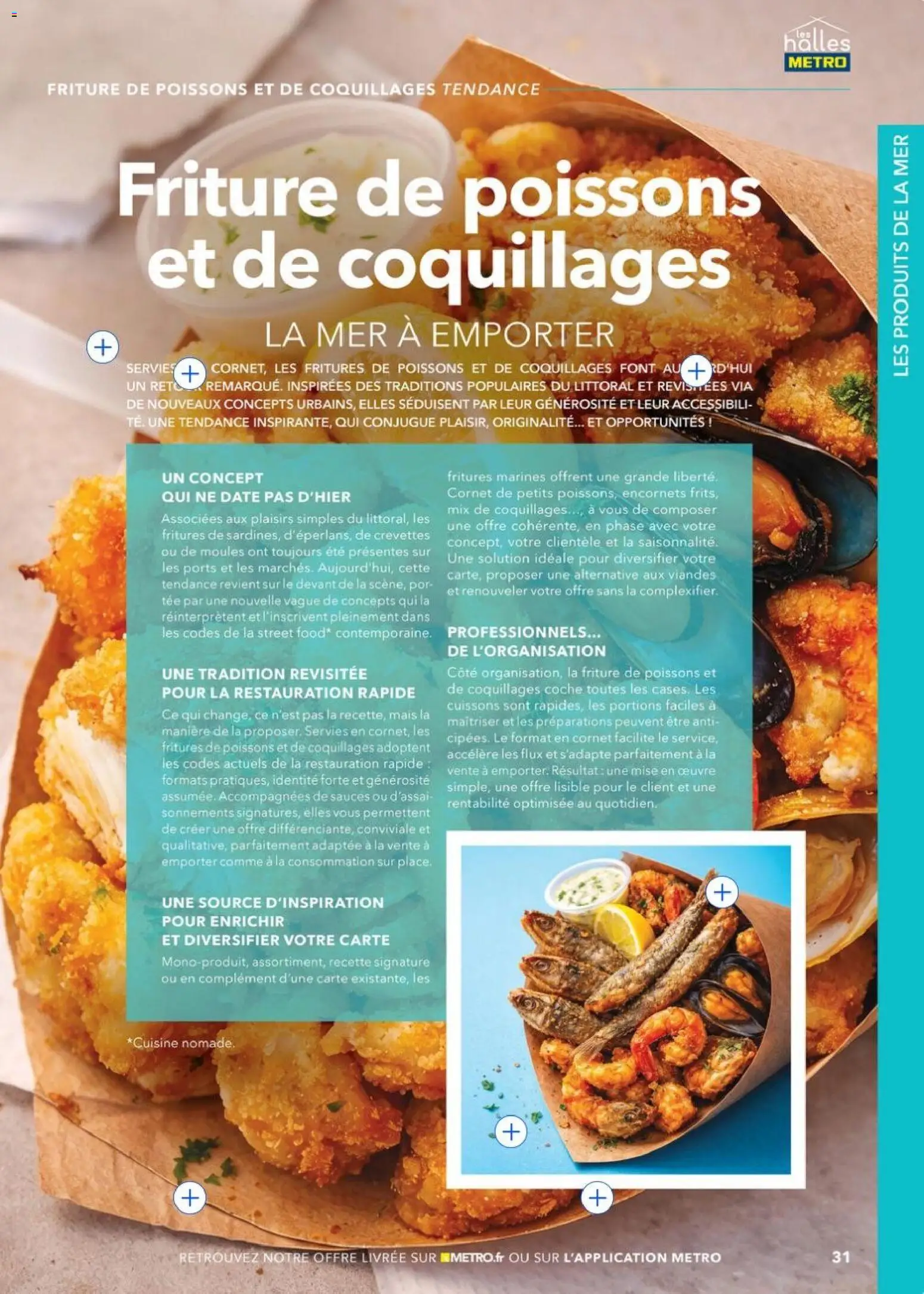 Prévisualisation de METRO - Restauration rapide du magasin METRO formulaire valide 14/04/2026 - Poissons, Moules, Mais, Coquillages, Sauces, Crevettes