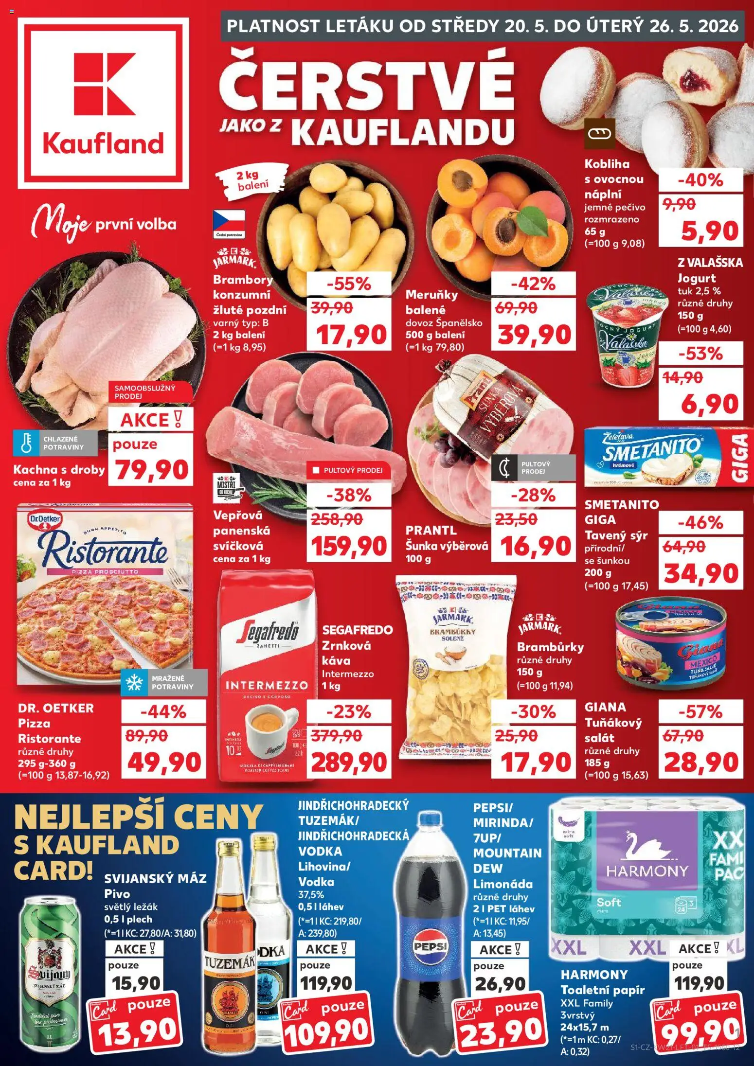 Náhled nabídky: Kaufland Kaufland leták - Praha 8 platný od 20.05.2026