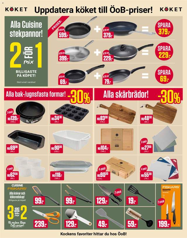 Nytt ÖoB reklamblad från 03/08