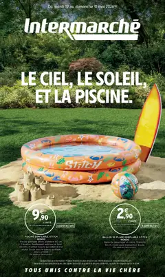 Prévisualisation de Intermarché - Le ciel, le soleil, la piscine du magasin Intermarché formulaire valide 19/05/2026