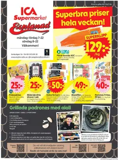 Förhandsgranska reklamblad Aktuella erbjudanden från butik ICA Supermarket gäller från 20/07/2026