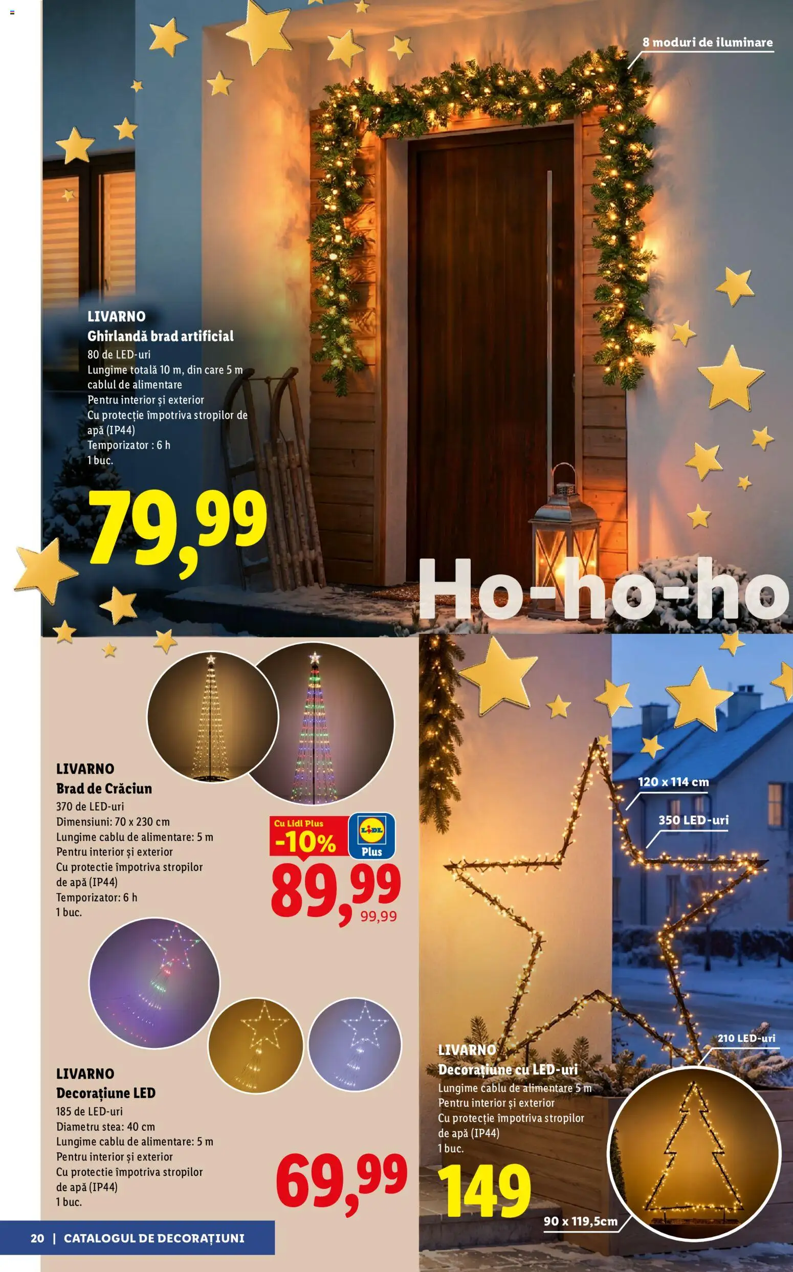 Previzualizarea de cataloage: Lidl Lidl Catalog Decorațiuni valabil de la 05.11.2026 - Apă, LED, Plus, Cablu