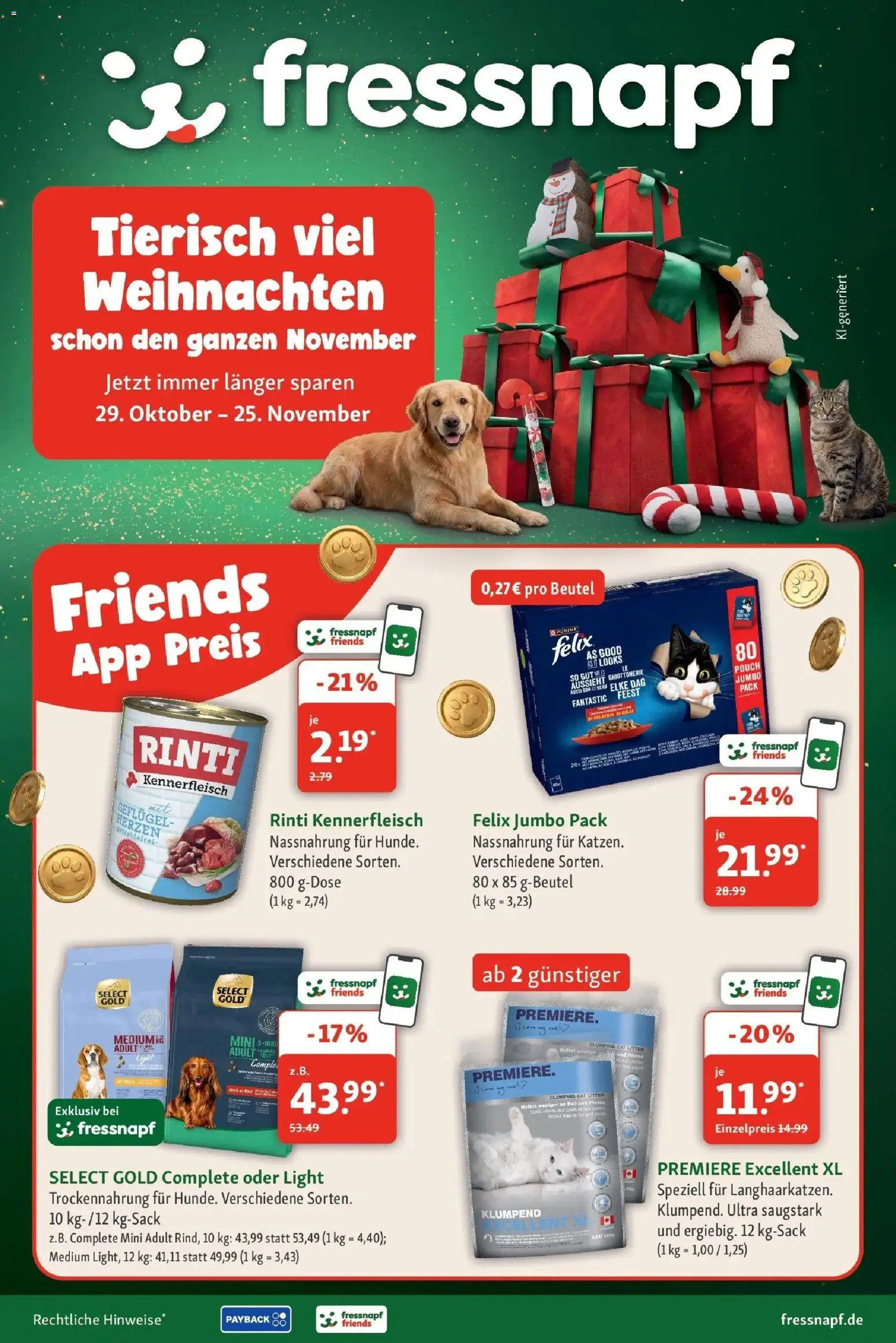 Vorschau von dem Prospekt des Geschäftes Fressnapf, gültig ab dem 29.10.2026