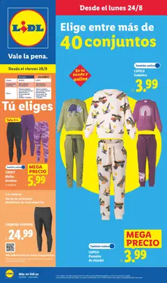 Vista previa del folleto de la tienda Lidl válido desde el 24/08/2026 