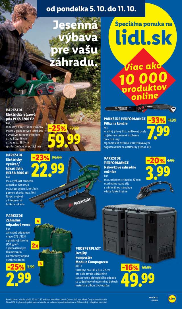 Nový Lidl leták od 05.10.