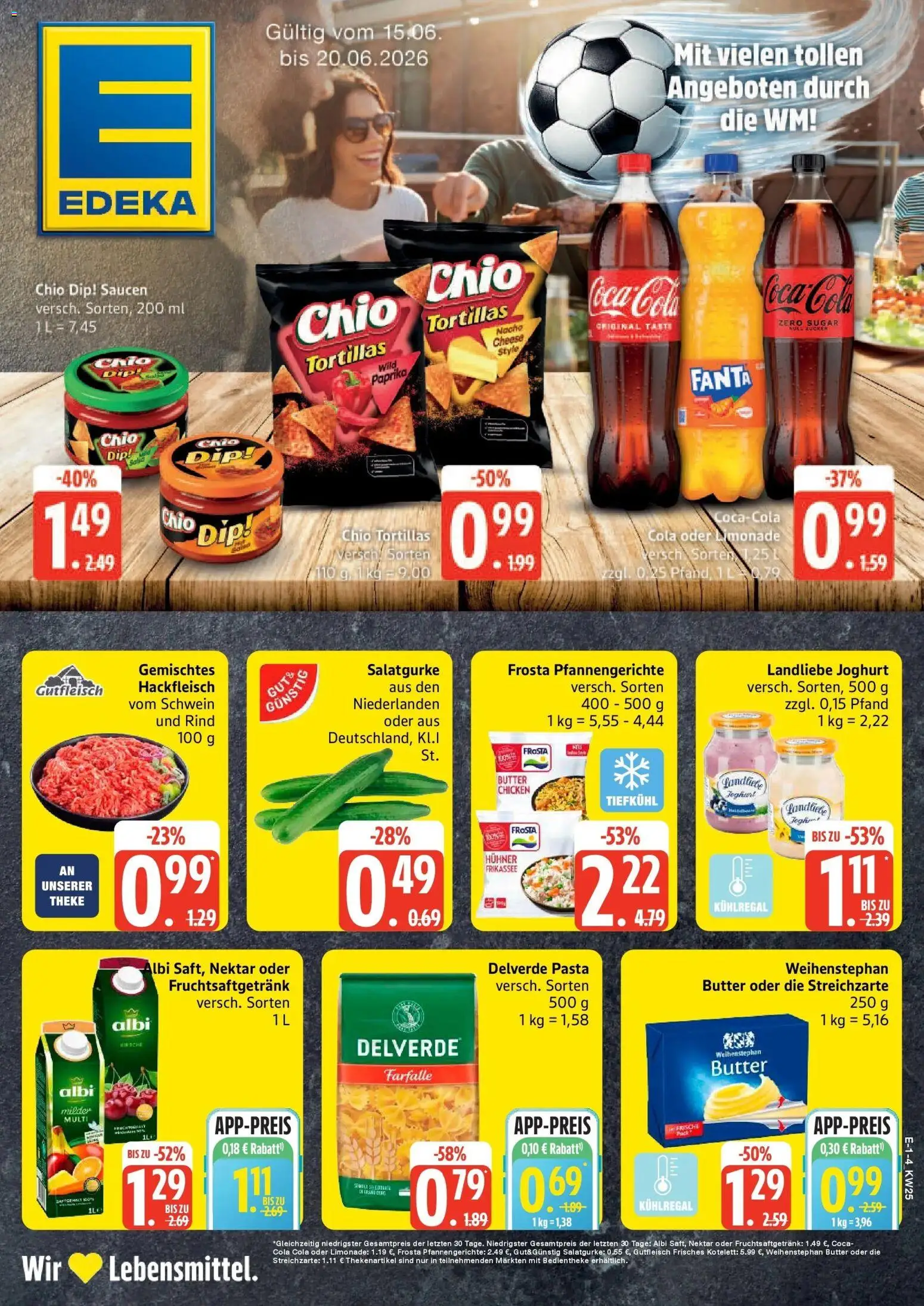 Vorschau von dem Prospekt des Geschäftes Edeka, gültig ab dem 14.06.2026