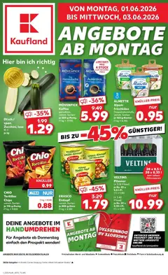 Vorschau von dem Prospekt des Geschäftes Kaufland, gültig ab dem 01.06.2026
