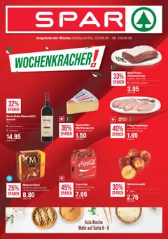 Vorschau des Merkblatts SPAR aktionen vom Shop SPAR gültig von 03.09.2026 bis 09.09.2026