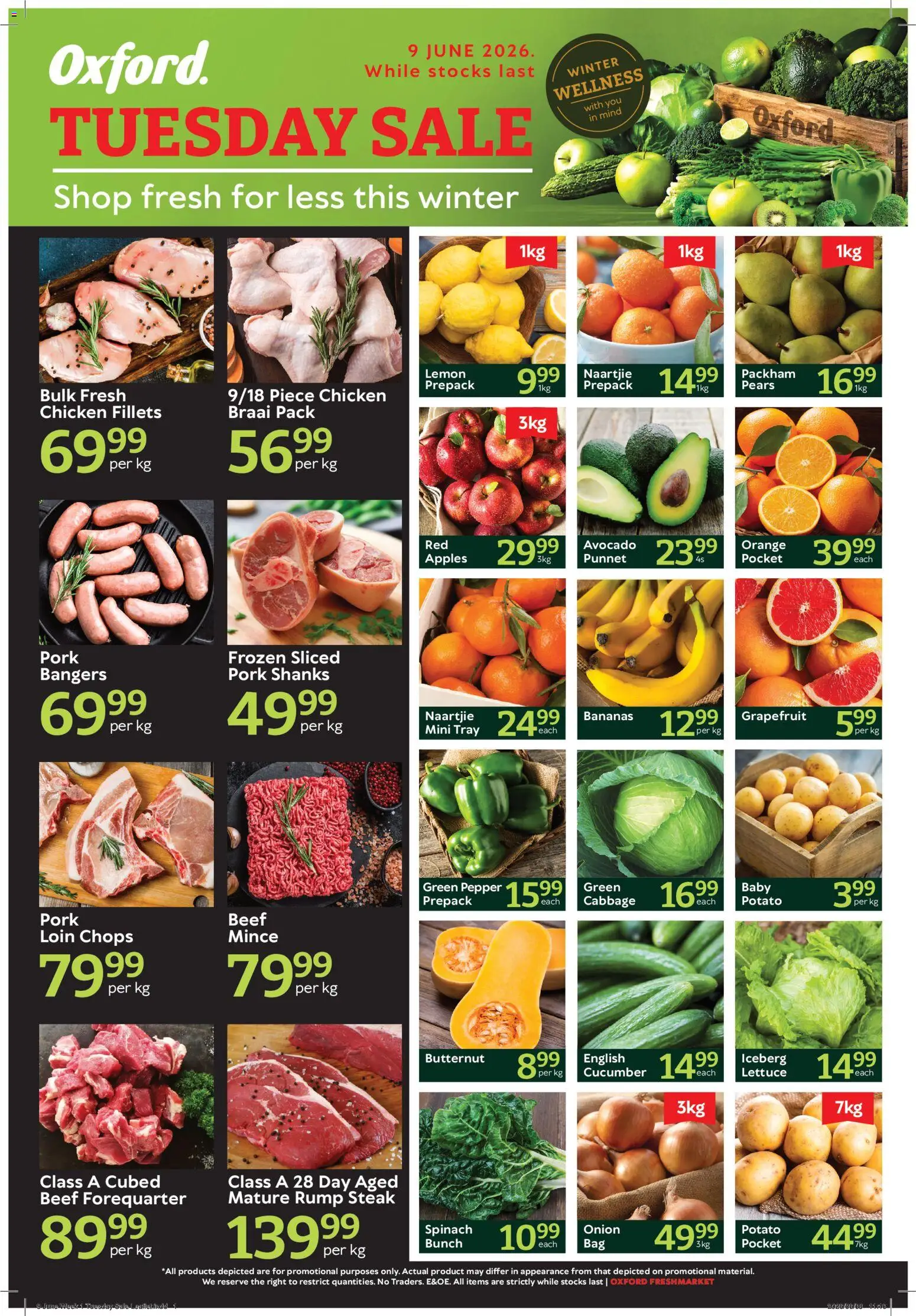 Preview of Oxford Freshmarket flyer valid from 09/06/2026