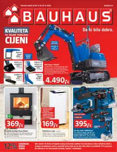 Pregled letka Bauhaus Katalog trgovine Bauhaus vrijedi od 16.09.2026