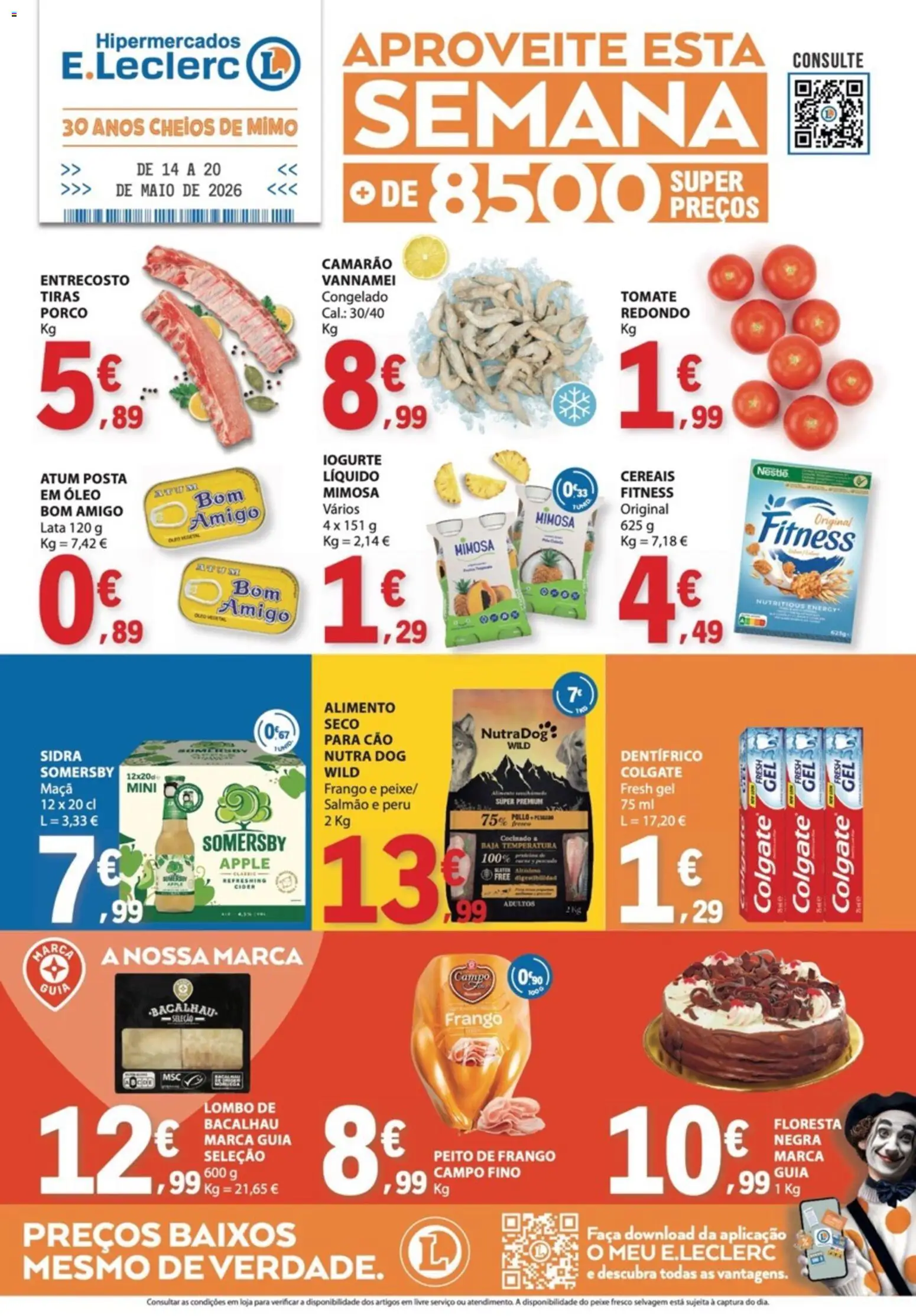 Pré-visualização do folheto da loja E.Leclerc válida a partir de 14/05/2026