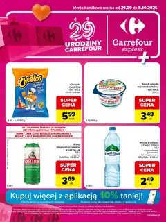 Pogląd gazetki "Carrefour gazetka - Express II" ze sklepu Carrefour ważnej od 29.09.2026
