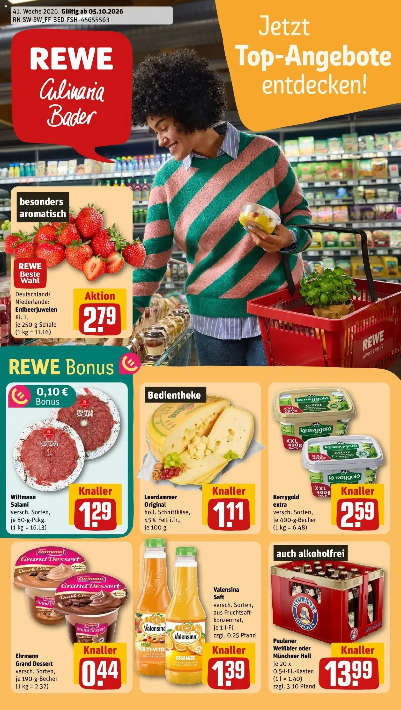 Vorschau von dem Prospekt des Geschäftes Rewe, gültig ab dem 05.10.2026