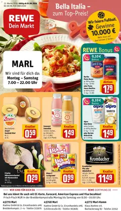 Vorschau von dem Prospekt des Geschäftes Rewe, gültig ab dem 01.06.2026