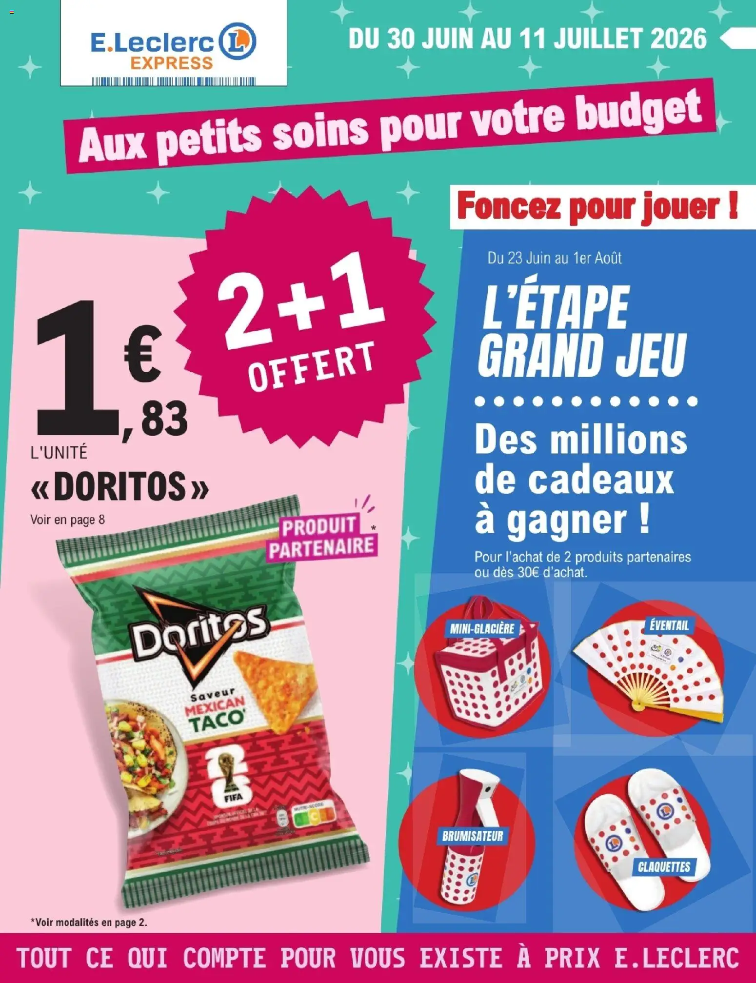 Prévisualisation de E.Leclerc catalogue express du magasin E.Leclerc formulaire valide 30/06/2026