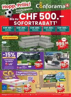 Vorschau des Merkblatts Conforama aktionen vom Shop Conforama gültig von 13.05.2026 bis 02.06.2026