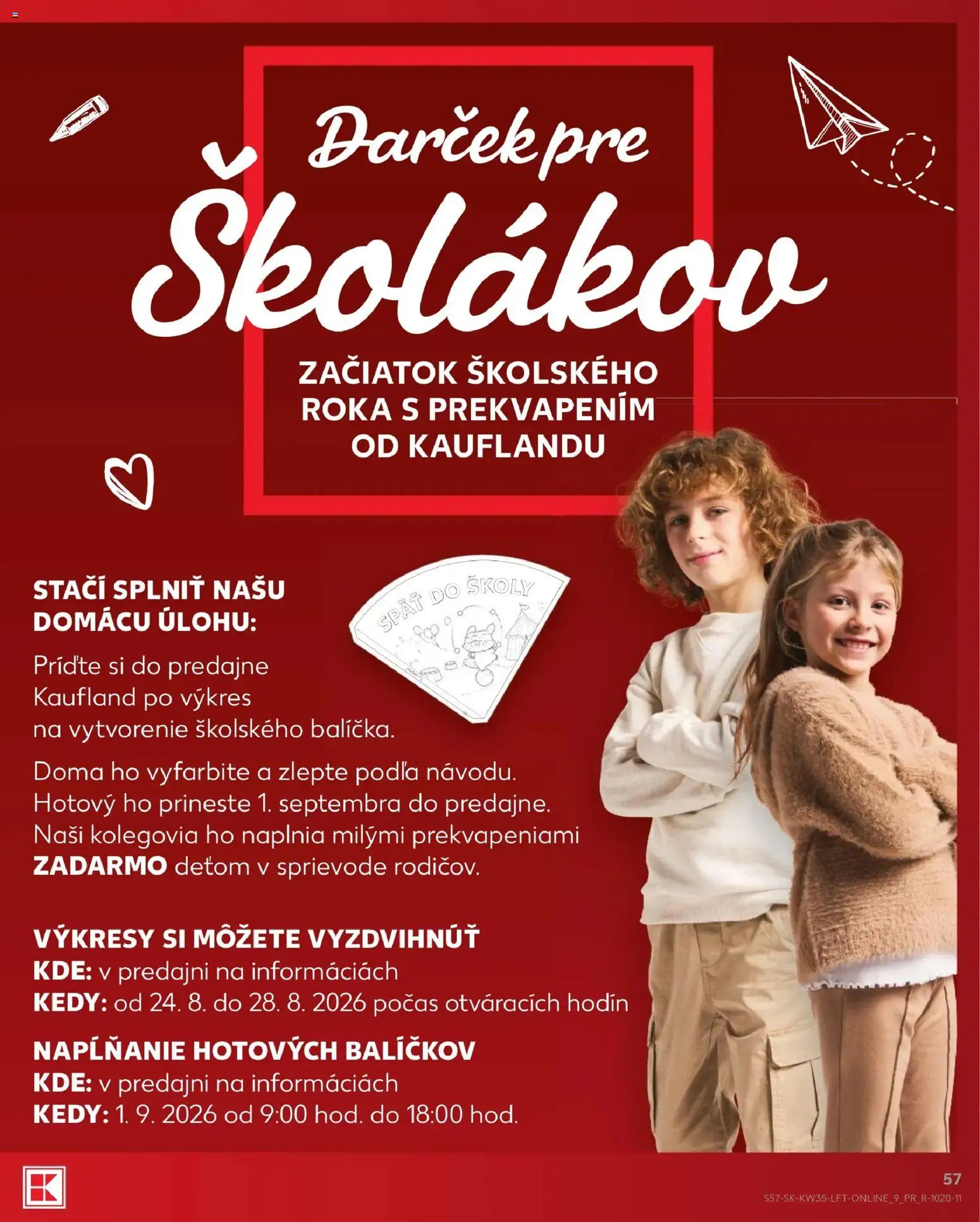 Náhľad Kaufland letáku platného od 27.08.2026